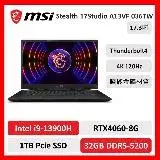 在飛比找遠傳friDay購物精選優惠-msi 微星 Stealth 17Studio A13VF 