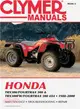 Honda Trx300/Fourtrax 300 & Trx300Fw/Fourtrax 300 4X4 1988-2000