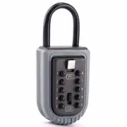 Combination Lock Key Safe Storage Box Padlock Security Home Outdoor