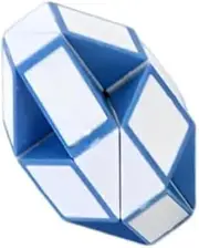24 Parts Ruler Cube Portable Toy Toys Training Color Random
