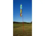 Telescoping Fiberglass Windsock / Flag Poles