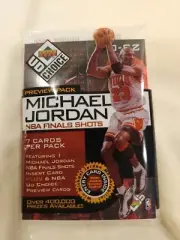 Michael Jordan Preview Player Card Upper Deck Packs Sealed 1998-1999
