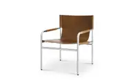 Pascal Leather Sling Armchair