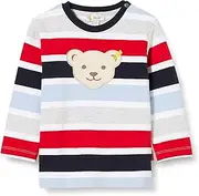 Steiff Baby-Jungen Mit Süßer teddybärapplikation Sweatshirt