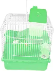 Unique Castle Design Hamster Cage Guinea Pig Habitat Small Pet Hide House