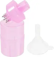 Baluue 1 Set Applicator Eye Dropper Droppers Dropper Bottles Squeeze Bottles Hair Color Shampoo Empty Bottle for Dying Hair Dying Hair Bottle Pink