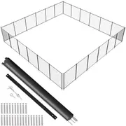 Removable 4x72 FT Pool Fence for Inground Pools - Safety for Kids & Pets