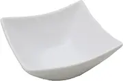 Amazon.co.jp Exclusive, Commercial Set: Durable Tableware, 1 Square Pot, White, Set of 3