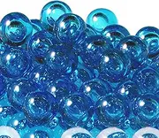 Matsuno Hobby BM9031 Glass Ball, Made in Japan, 0.7 inches (17 mm), Bubble, Blue, 1 Bag (260 Beads)