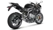 BMW S1000RR 10-14 inc HP4 AKRAPOVIC LOW EXIT FULL EXHAUST SYSTEM STUBBY END CAN