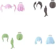 BANDAI SPIRITS 30MS Optional Hairstyle Parts Vol.9 (Box), 4 Types, Color Coded Plastic Model