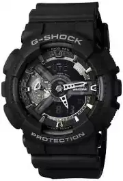 Casio GA110-1B Men's Analog & Digital G-Shock Watch Anti-Magnetic Watch