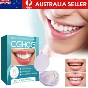 2x Snap On Upper and Bottom Set False Teeth Dental Veneers Denture Tooth Cover