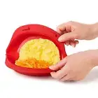 Silicone Omelette Maker Oven Non Stick Microwave Egg Cooker For Egg Mcmuffins
