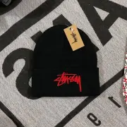 Stussy Big Stock Cuff Beanie Hat Black OS BNWT
