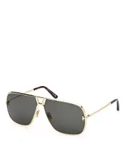 Tom Ford Stavros Navigator Sunglasses, 63mm
