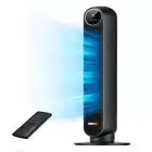 Dreo Tower Fan, Quiet Oscillating Bladeless Fan w/ Remote / 4 Speeds, 4 Modes, 8