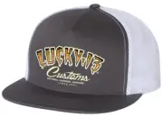 Lucky 13 Tiger Custom Hot Rods Choppers Monsters Tattoo Trucker Cap Hat LCSB5TC