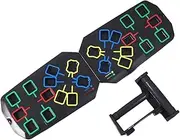 Push up Challenge Board - Multipurpose Foldable Non-slip Professional Exercise Equipment | Strength Conditioning Workout Equipment, Chest Muscle Exercise Board for Gym Training Workouts