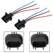 Wire Pigtail Male 9008 H13 Two Harness Head Light Replace Socket Plug Connector (for: Mazda)
