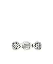 Interlocking G ring 11,12,13,14,15,16,17,18,10 White
