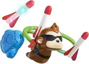 Toy Rocket for Kids,Foam Stomper Rocket Launching Pad with Monkey | Jump Outdoor Activities High Flying Sport Game for Toddler