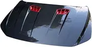 hood vents， Carbon Fiber Front Hood Bonnet Compatible For Mazda 3 Axela 2020 DD Style Engine Cover