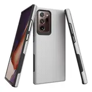For Samsung Galaxy Note 20 Ultra Armour Case Tough Protective Cover Silver