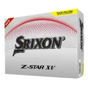 SRIXON Z STAR XV TOUR YELLOW 3 DZ GOLF BALLS - NEW 2025 GOLF BALL!