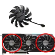 Cooling Fans PLA09215S12H for GIGABYTE RTX3070 LHR 8GB GAMING Graphics Card Part