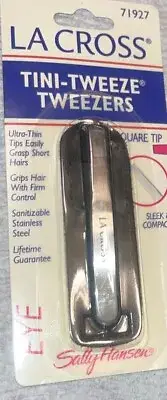 New La Cross Tini-Tweeze Precision Tweezers square tip 71927