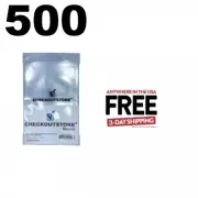 500 COS Crystal Clear Silver Age Thick Comic Book Bags Sealable Flap **1-3 DAYS