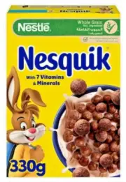 Nestlé Nesquik Whole Grain with 7 Vitamins & Minerals Cereal 330g