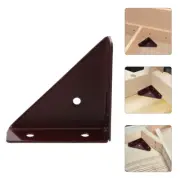 10 Pcs Thickened Angle Code Work Corner Joint Bracket Bed Brackets for