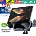 Wireless Car Charger For Samsung Galaxy Z Fold 2/3/4/5/6 Automatic Holder Mount