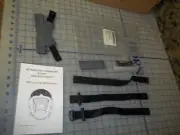 case lot grey 40 gentex HGU-55/P HGU-68/P chin strap nape pilot flight helmet