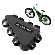 [EU Direct] UNITPACKPOWER U004 52V 20AH Ebike Triangle Battery 2500mAh Battery with 30A BMS Protection Board 3A Charger