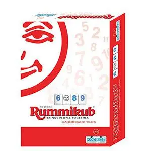 Rummikub 拉密－數字磚塊牌Cardboard Lite外出型簡易版 桌遊【金石堂】