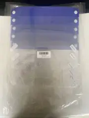 Plastic Clear Protective Face-Shield, Full Coverage *5 PACK*