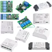 Smart WiFi Switch Relay Module 1/2/4channel Wireless Remote DC 7-32V/AC85-250V-
