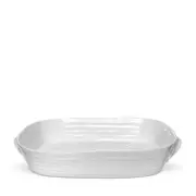 Portmeirion Sophie Conran White Large Handled Rectangular Roasting Dish