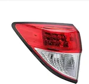 1 pc Outer Left/Right Tail Light ，Compatible for HR-V HRV 2019 2020 2021 US Version Rear Lamp(Outer Left)