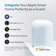 ULTRALOQ Bolt Fingerprint Smart Lock with Apple Home, Keyless Entry Door Lock with Built-in WiFi