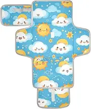 Reusable Changing Pads for Baby with Tissue Pocket Baby Portable Changing pad for Girl & Boy