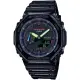 【CASIO 卡西歐】G-SHOCK 虛擬光譜農家橡樹雙顯手錶 母親節 禮物(GA-2100RGB-1A)