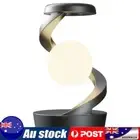 LED Levitating Ball Light in The Air Freely RGB Unique Desk Lamp (Gray)