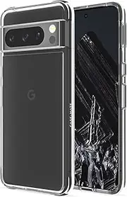 [Case-Mate] Google Pixel 8 Pro Case [6.7”, 2023] [12ft Drop Protection] [Wireless Charging] Signature Clear Phone Case for Google Pixel 8 Pro - Anti-Yellowing, Anti-Scratch, Shockproof Materials, Slim