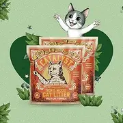 Catalyst Natural Soft Wood Cat Litter (2 Pack, 10lb Bags) - Superior Odor Control, Strong Clumping, Low Dust, and Biodegradable (10lb, Set of 2, Multi Cat)