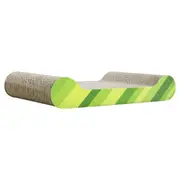 Cardboard Cat Scratcher Lounge, Green