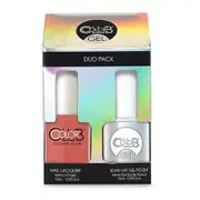 Color Club Matching Soak Off Gel + Nail Lacquer Polish Duo Favorite Flannel 1078